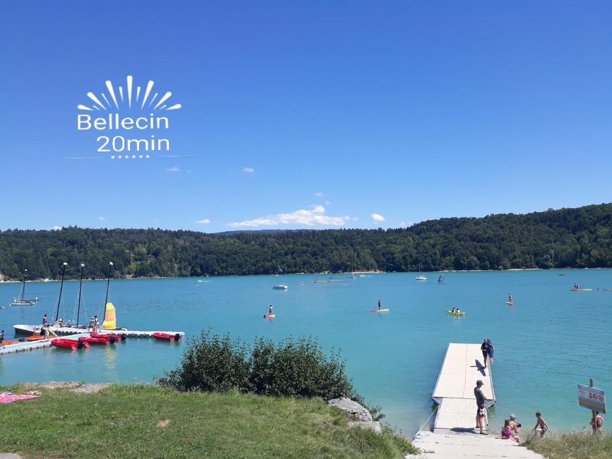 Entre Lacs Et Montagnes , Maison Individuelle,lits Prepares, Parking Et Menage Inclus * Baresia-sur-l'Ain